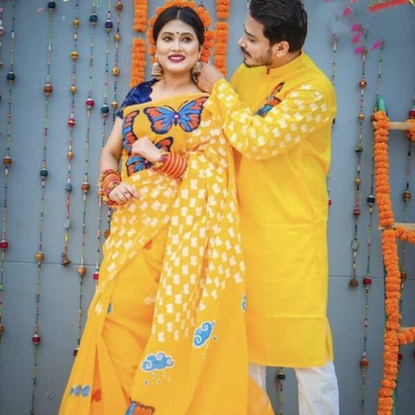 Yellow Couple Birds